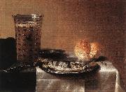 CLAESZ, Pieter Still-life with Herring fg china oil painting reproduction